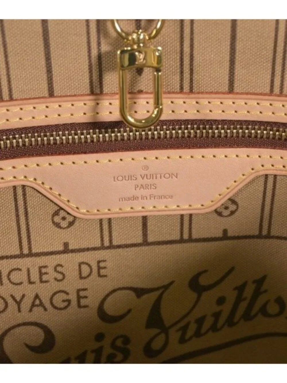 Louis Vuitton Tote Brown